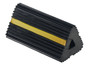 Vestil Extruded Rubber Wheel Chock - 6-1/2 In. x 12 In. x 5-3/4 In. - Black
