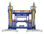 Vestil Steel Automatic Eagle Beak - 2 Drum 2,000 lb - Blue