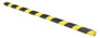 Vestil Polyurethane Foam Edge Guard - 40 In. Length x 5/16 In. Slot Width Black / - Yellow