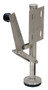 Vestil Stainless Steel Left Mount Hand Operated Floor Lock - 10 to 12 In. Height - Silver