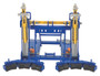 Vestil Steel Automatic Eagle Beak 2 Drum with Rollers - 1,000 lb - Blue