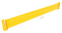 Vestil Steel 2 Ribbed Drop In Style Guard Rail - 114 In. Length - Yellow