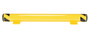 Vestil Steel Floor Stop Bollard - 48 In. Length - Yellow