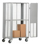 Vestil Steel Folding Security Truck - 27 In. x 44 In. 2000 lb - Silver