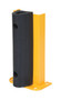 Vestil Steel Structural Rack Guard - 7-13/16 In. x 10-1/16 In. x 18-1/4 In. - Yellow