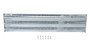 Vestil Galvanized Steel 3 Ribbed Bolt On Style Guard Rail - 65.875 In. Length - Gray