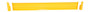 Vestil Steel 2 Ribbed Drop In Style Guard Rail - 78 In. Length - Yellow
