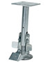 Vestil Steel Floor Lock - 9-1/2 to 10-1/8 In. Height - Silver