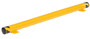 Vestil Steel Floor Stop Bollard - 62 In. Length - Yellow