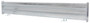 Vestil Galvanized Steel 2 Ribbed Bolt On Style Guard Rail - 66 In. Length - Gray