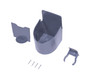 Vestil Fork Truck Accessory Plastic Stretch Wrap Caddy - 6 In. L x 5 In. W x 6 In. H Dark - Gray