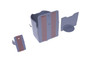 Vestil Fork Truck Accessory Plastic Stretch Wrap Caddy - 6 In. L x 5 In. W x 6 In. H Dark - Gray