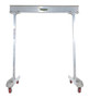 Vestil Aluminum Portable Work Area Gantry Crane - 47-3/4 In. L x 96 In. W x 91-13/16 In. H 2,000 lb - Silver