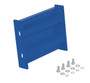 Vestil Steel 2 Ribbed Bolt On Style Guard Rail - 6 In. Length - Blue