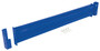 Vestil Steel 2 Ribbed Drop In Style Guard Rail - 66 In. Length - Blue
