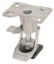 Vestil Stainless Steel Adjustable Floor Lock - 8-1/4 to 11-1/2 In. Height - Silver