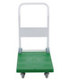 Vestil Plastic Platform Truck with Fold Down Handle - 18 In. x 30 In. 250 lb - Green