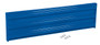 Vestil Steel 3 Ribbed Bolt On Style Guard Rail - 53.875 In. Length - Blue