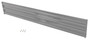 Vestil Steel 3 Ribbed Bolt On Style Guard Rail - 113.875 In. Length - Gray Semi Gloss