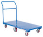 Vestil Steel Flat Bed Cart - 30 In. x 60 In. 2,000 lb - Blue