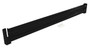 Vestil Steel 2 Ribbed Drop In Style Guard Rail - 114 In. Length - Black