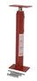 Vestil Basement Floor Jack - 36 In. Maximum Height 6,863 lb - Red