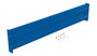 Vestil Steel 2 Ribbed Bolt On Style Guard Rail - 54 In. Length - Blue