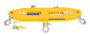 Vestil Steel Forklift Lifting Beam - 40 In. x 4-1/2 In. x 18-11/16 In. 10,000 lb - Yellow