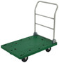 Vestil Plastic Platform Truck - 24 In. x 37 In. 500 lb - Green