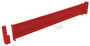 Vestil Steel 2 Ribbed Drop In Style Guard Rail - 66 In. Length - Red