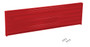 Vestil Steel 3 Ribbed Bolt On Style Guard Rail - 53.875 In. Length - Red