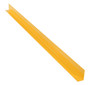 Vestil Steel Floor Safety Curb - 1/4 In. Thick 96 In. Long - Yellow