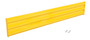 Vestil Steel 3 Ribbed Bolt On Style Guard Rail - 89.875 In. Length - Yellow