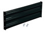 Vestil Steel 3 Ribbed Bolt On Style Guard Rail - 41.875 In. Length - Black