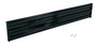 Vestil Steel 3 Ribbed Bolt On Style Guard Rail - 101.875 In. Length - Black