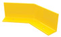 Vestil Steel Floor Safety Curb - 45 Degree Corner 3/8 In. Thick - Yellow