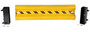 Vestil Steel Drop In Guard Rail - 2 Ribbed 36 In Length - Yellow