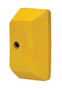 Vestil Plastic End Cap For Guard Rail System - Yellow
