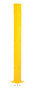 Vestil Steel Drop In Tubular Guard Rail Post - 72 In. Length - Yellow