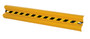Vestil Steel Straight Guard Rail - 48 In. Length - Yellow