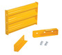 Vestil Steel 3 Ribbed Drop In Style Guard Rail - 24 In. Length - Yellow