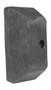 Vestil Plastic End Cap For Guard Rail System - Black