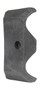Vestil Plastic End Cap For Guard Rail System - Black