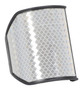 Vestil Plastic Guard Rail Reflector - White