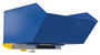 Vestil Steel Heavy Duty Bump and Dump Hopper - 1 Cubic Yard 6,000 lb - Blue