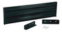 Vestil Steel 3 Ribbed Drop In Style Guard Rail - 53.875 In. Length - Black