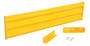 Vestil Steel 3 Ribbed Drop In Style Guard Rail - 65.875 In. Length - Yellow
