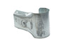 Vestil Steel Buffer End Guard For Guard Rail System - Silver