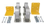 Vestil Semi Steel Caster Kit - 6 In. x 2 In. 4,800 lb - Silver