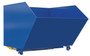 Vestil Steel Heavy Duty Bump and Dump Hopper - 1-1/2 Cubic Yard 6,000 lb - Blue